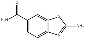 6-Benzothiazolecarboxamide,2-amino-(9CI) 구조식 이미지