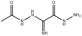 Acetic  acid,  (2-acetylhydrazino)imino-,  hydrazide  (9CI) Structure
