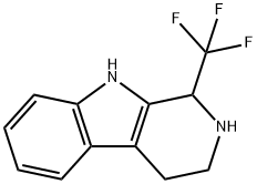 1-트리플루오로메틸-2,3,4,9-테트라히드로-1H-B-카르볼린 구조식 이미지