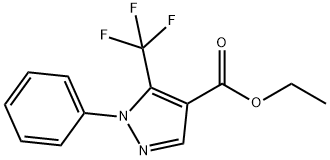 ETHYL 2-PHENYL-3-(TRIFLUOROMETHYL)PYRAZOLE-4-CARBOXYLATE Structure