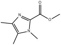 1H-이미다졸-2-카르복실산,1,4,5-트리메틸-,메틸에스테르(9CI) 구조식 이미지