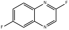 Quinoxaline,  2,6-difluoro- Structure