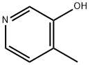 3-HYDROXY-4-METHYLPYRIDINE 구조식 이미지