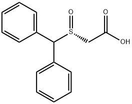 (R)-(-)-Modafinil Acid 구조식 이미지