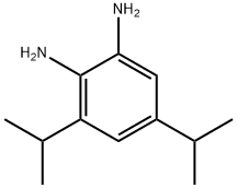 1,2-벤젠디아민,3,5-비스(1-메틸에틸)- 구조식 이미지