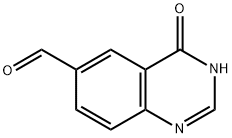 6-퀴나졸린카르복스알데히드,3,4-디히드로-4-옥소- 구조식 이미지