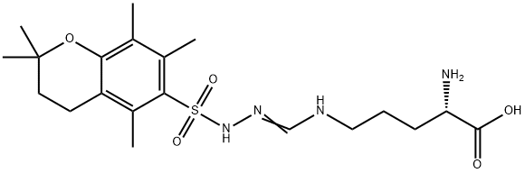 H-ARG(PMC)-OH 구조식 이미지