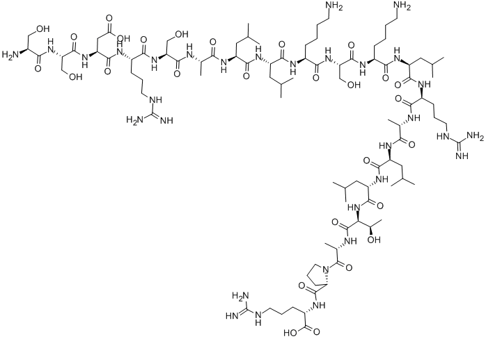 KALIURETIC PEPTIDE (HUMAN) Structure