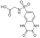 (2,3-DIOXO-1,2,3,4-TETRAHYDRO-QUINOXALINE-6-SULFONYLAMINO)-ACETIC ACID Structure