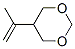 1,3-Dioxane, 5-(1-methylethenyl)- Structure