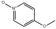 4-Methoxypyridine N-oxide 구조식 이미지