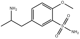 5-(2-Aminopropyl)-2-methoxybenzenesulfonamide Structure