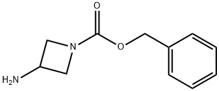 3-AMINOMETHYL-AZETIDINE-1-CARBOXYLIC ACID BENZYL ESTER 구조식 이미지