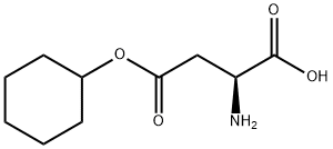 L-Aspartic acid 4-cyclohexyl ester 구조식 이미지