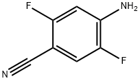 4-AMINO-2,5-DIFLUOROBENZONITRILE Structure