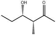 2-Hexanone, 4-hydroxy-3-methyl-, (3R,4S)- (9CI) Structure