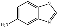 1,3-BENZOTHIAZOL-5-AMINE 구조식 이미지