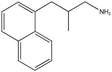 2-methyl-3-(1-naphthyl)-1-propanamine(SALTDATA: FREE) Structure