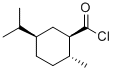Cyclohexanecarbonyl chloride, 2-methyl-5-(1-methylethyl)-, [1R-(1alpha,2beta,5alpha)]- (9CI) Structure