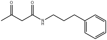 3-OXO-N-(3-PHENYL-PROPYL)-BUTYRAMIDE Structure