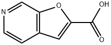 푸로[2,3-C]피리딘-2-카르복실산 구조식 이미지
