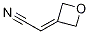 (oxetan-3-ylidene)acetonitrile Structure