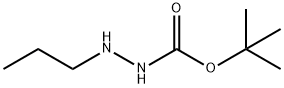 Hydrazinecarboxylic acid, 2-propyl-, 1,1-dimethylethyl ester (9CI) Structure