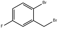 2-Bromo-5-fluorobenzyl bromide 구조식 이미지