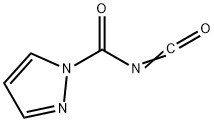 1H-Pyrazole-1-carbonylisocyanate(9CI) Structure