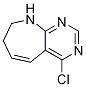 4-chloro-7H,8H,9H-pyriMido[4,5-b]azepine Structure