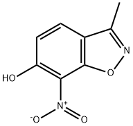 6-Hydroxy-3-methyl-7-nitro-1,2-benzisoxazole Structure