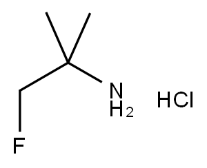 2-FLUORO-1,1-DIMETHYL-ETHYLAMINE HCL-SALT Structure