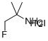 2-FLUORO-1,1-DIMETHYL-ETHYLAMINE HCL-SALT Structure