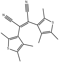 CIS-1,2-DICYANO-1,2-BIS(2,4,5-TRIMETHYL-3-THIENYL)ETHENE 구조식 이미지