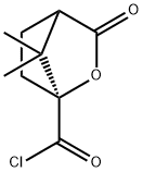 2-Oxabicyclo[2.2.1]heptane-1-carbonyl chloride, 7,7-dimethyl-3-oxo-, (1S)- (9CI) Structure