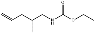 Carbamic  acid,  (2-methyl-4-pentenyl)-,  ethyl  ester  (9CI) Structure