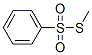 Benzenethiosulfonic acid S-methyl ester Structure