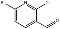 6-브로모-2-클로로니코틴알데히드 구조식 이미지