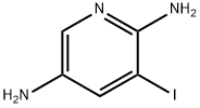 3-요오도피리딘-2,5-디아민 구조식 이미지