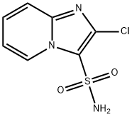 2-Chloro-Imidazo(1,2-a)Pyridine-3-Sulfonamide  구조식 이미지