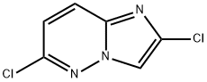 2,6-DICHLOROIMIDAZO[1,2-B]PYRIDAZINE Structure
