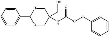 N-[5-(HydroxyMethyl)-2-phenyl-1,3-dioxan-5-yl]-carbaMic Acid Benzyl Ester Structure
