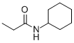 N-cyclohexylpropanamide Structure