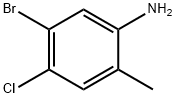 5-브로모-4-클로로-2-메틸아닐린 구조식 이미지