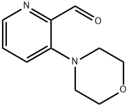 3-Morpholinopicolinaldehyde 구조식 이미지