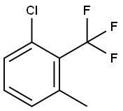 2-Chloro-6-methylbenzotrifluoride Structure