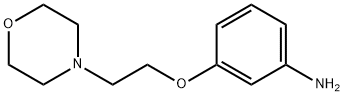 3-(2-MORPHOLIN-4-YLETHOXY)ANILINE Structure
