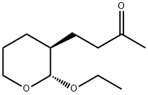 2-Butanone,4-(2-ethoxytetrahydro-2H-pyran-3-yl)-,trans-(9CI) Structure
