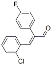 (E)-3-(2-클로로페닐)-2-(4-플루오로페닐)프로펜 구조식 이미지