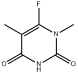 1-메틸-6-플루오로티민 구조식 이미지